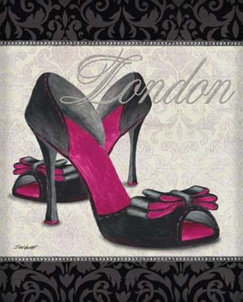 Pink Shoes I Poster Print by Todd Williams - Item # VARPDXTWM293